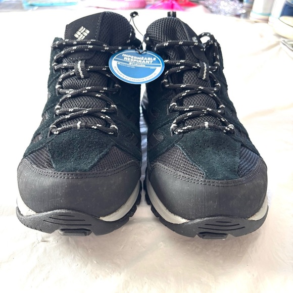 NWT Columbia Men\'s Crestwood Waterproof Black hiking Shoes SZ 10 main image 13